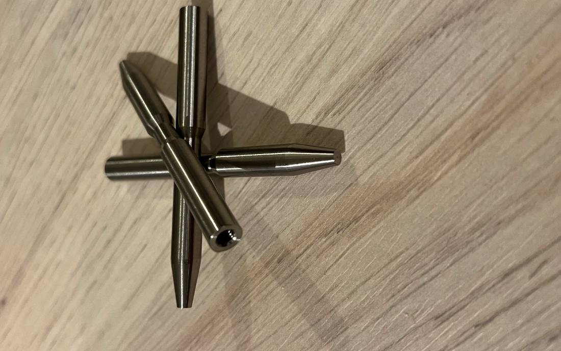 Stainless steel precision turned components supplied by TrueNorth Engineering